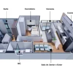 Apartamento Tipo Perspectiva - Golden Life