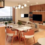 Perspectiva Apartamento 1 Dormitório - Aura Humaitá (6)