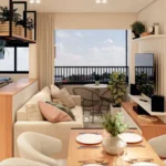 Perspectiva Apartamento 2 Dormitórios - Aura Humaitá (2)