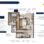 Planta Apartamento 2 Dormitórios - Up Town Nova Petrópolis