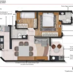 Planta Apartamento 50m² Final 4 - New Way Santo André