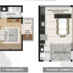 Planta Cobertura Ponta - Move Jardim
