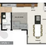 Planta Tipo Meio Opção 3 - Move Jardim