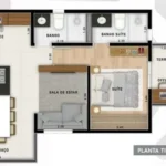 Planta Tipo Ponta Opção 3 - Move Jardim
